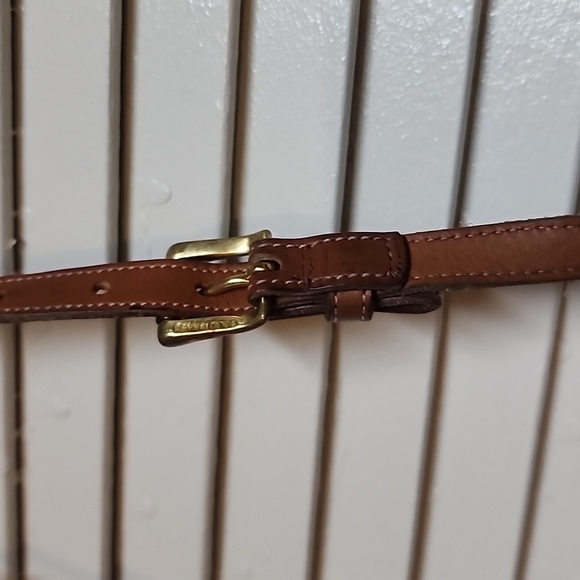 Vintage Dooney & Bourke Black Brown All Weather Leather Crossbody/Shoulder Bag - Picture 5 of 9